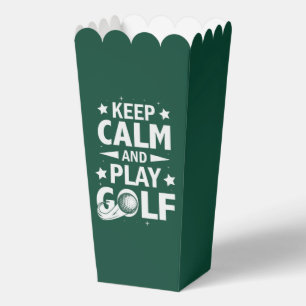 Caja Para Regalos Funny Golf fiesta de arte de palabra