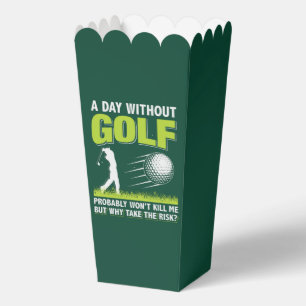 Caja Para Regalos Funny Golf fiesta de arte de palabra