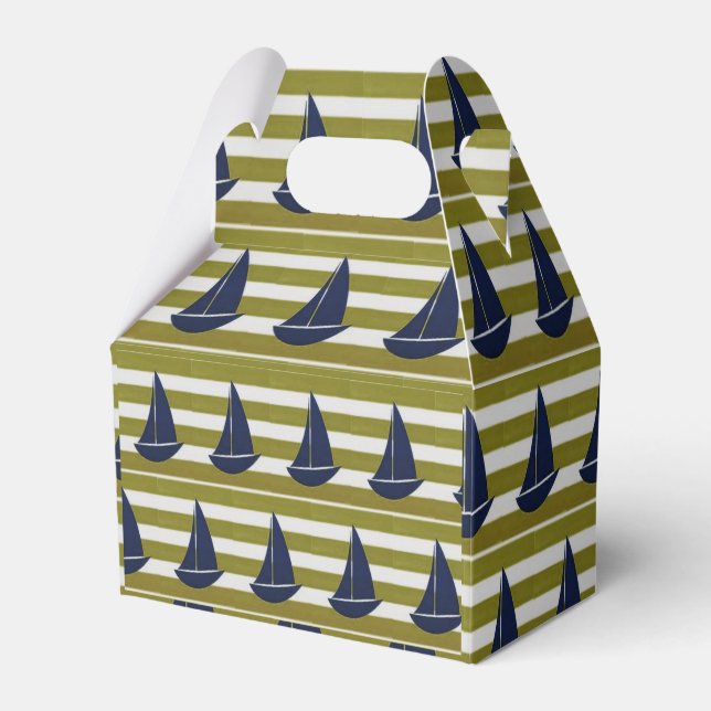 Caja Para Regalos Gable Favor Box (Front Side)