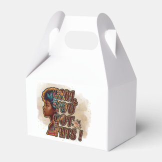 Caja Para Regalos Gable Favor Box 4" x 2.5" x 5" Chica, Tienes Esto!