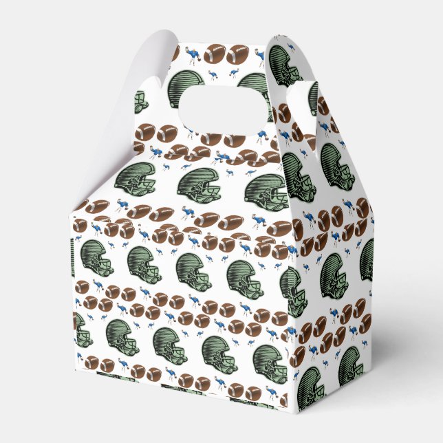 Caja Para Regalos Gable Favor Box Sports (Front Side)