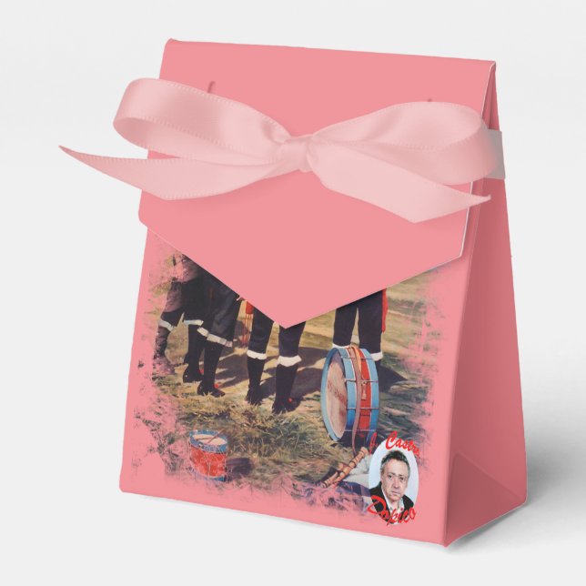 Caja Para Regalos Gaiteros/Gaiteiros/Pipers (Front Side)