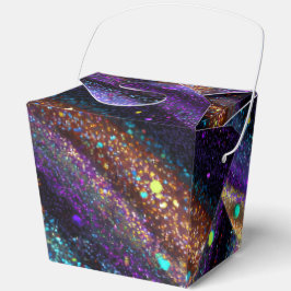 Caja Para Regalos Galaxia Púrpura