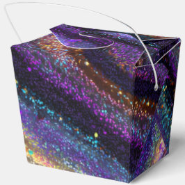 Caja Para Regalos Galaxia Púrpura