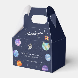 Caja Para Regalos Galaxy Stars - Aniversario del espacio ultraterres