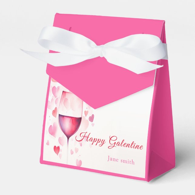 Caja Para Regalos galentines fiesta (Front Side)