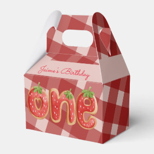Caja Para Regalos Galletas a cuadros para fiesta de cumpleaños de fr
