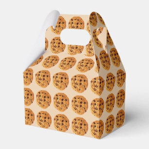 Caja Para Regalos Galletas de microprocesador de chocolate