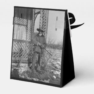 Caja Para Regalos Ganadero vaquero o forajido canadiense del viejo o