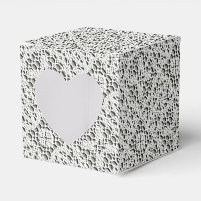 Caja Para Regalos Ganchillo Falso Mauve  (Anverso)