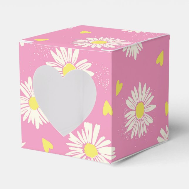Caja Para Regalos Gänseblümchen rosa (Anverso)