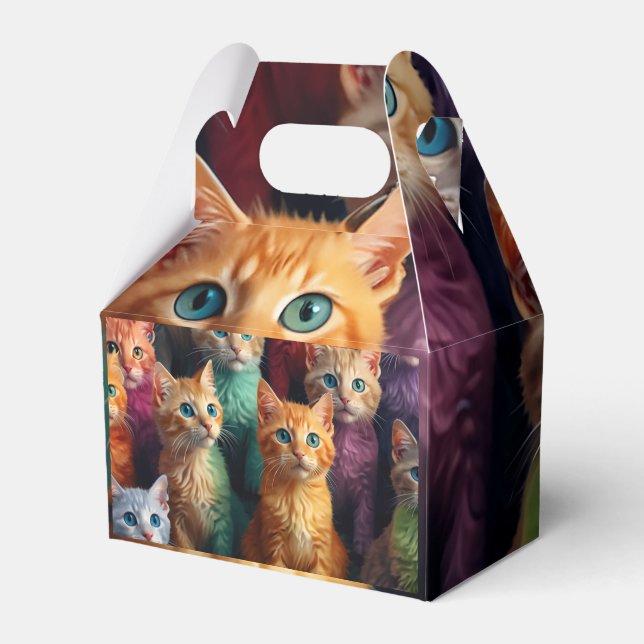 CAJA PARA REGALOS GATITOS (Front Side)