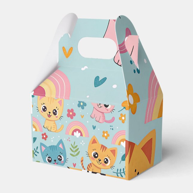 CAJA PARA REGALOS GATITOS (Front Side)