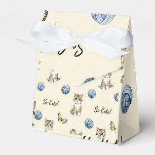 Caja Para Regalos Gatitos y mariposas de Natasha Us