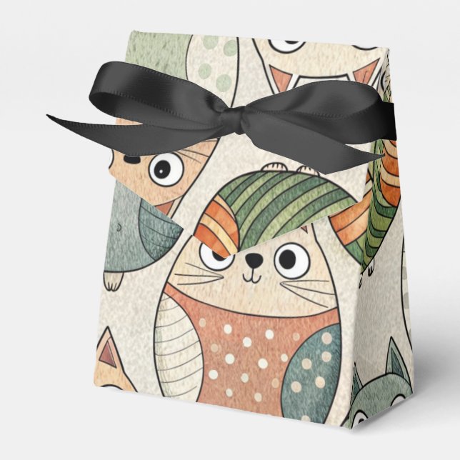 Caja Para Regalos Gato de grasa (Front Side)