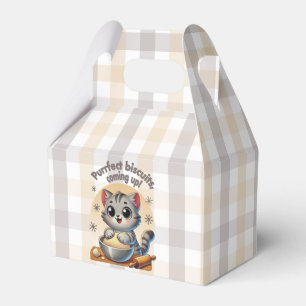 Caja Para Regalos Gato de rodillas "Procure galletas, venga"