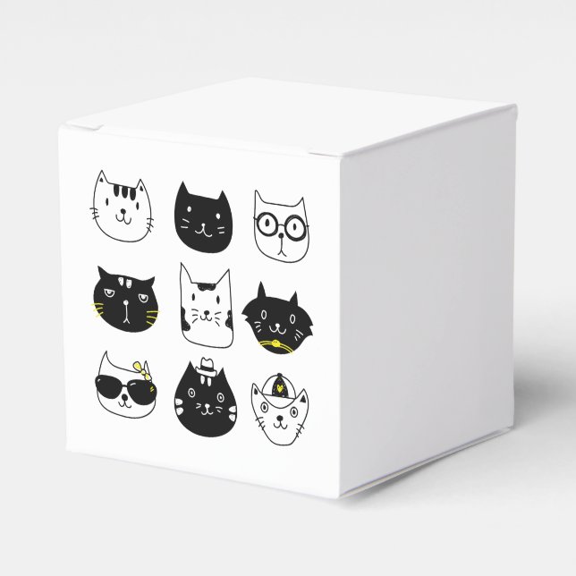Caja Para Regalos gato, gatito, lindo, gatito, gracioso, gracioso ga (Costado Anverso)