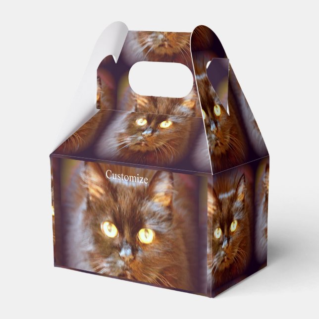 Caja Para Regalos gato negro (Front Side)