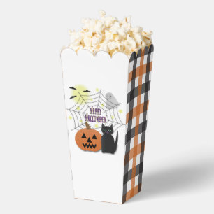 Caja Para Regalos Gato negro y calabaza no asusta Halloween