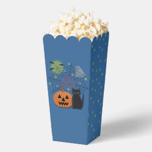 Caja Para Regalos Gato negro y calabaza no asusta Halloween