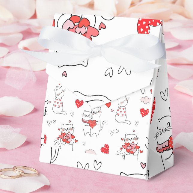 Caja Para Regalos Gatos cortos (Boda)