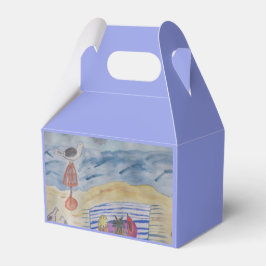 Caja Para Regalos Gaviotas en la playa