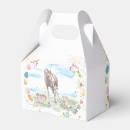 Caja Para Regalos Gechenkverpackung Ostermotiv mit Pferd und Hase