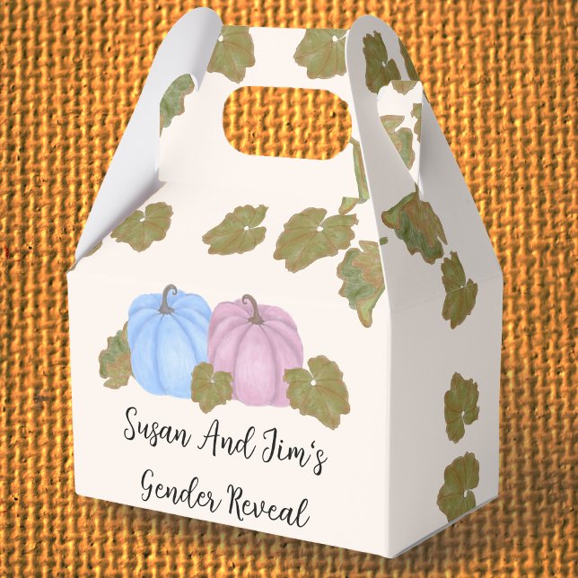 Caja Para Regalos Género de otoño revela pequeño tema de calabaza (Subido por el creador)