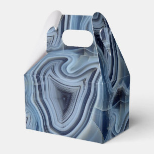 Caja Para Regalos Geode de ácidos de humo azul