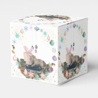 Caja Para Regalos Geschenkschachtel- mit Pferde Bild