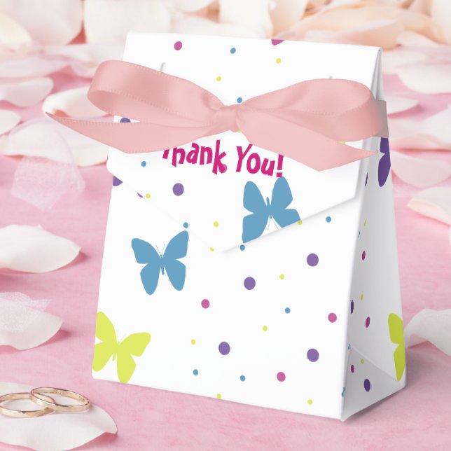 Caja Para Regalos Gift Box - Butterfly (Boda)