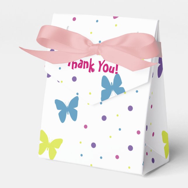 Caja Para Regalos Gift Box - Butterfly (Front Side)