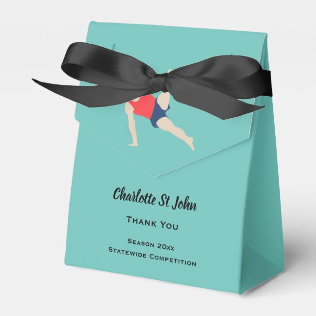Caja Para Regalos Gimnasta masculino (Front Side)