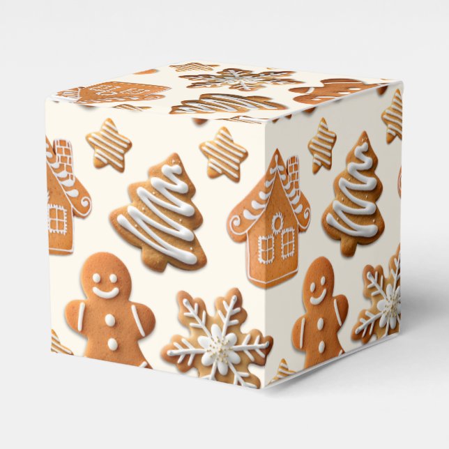 Caja Para Regalos Gingerbread Cookies (Costado Anverso)