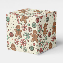 Caja Para Regalos Gingerbread Delight Favor Box
