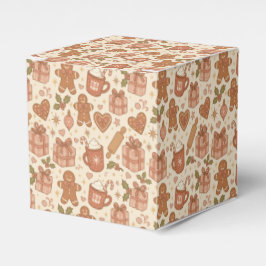 Caja Para Regalos Gingerbread Joy