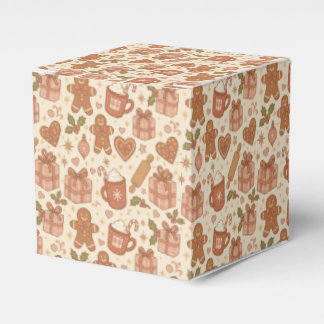Caja Para Regalos Gingerbread Joy