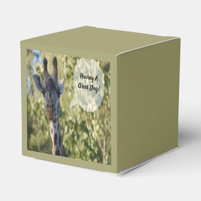 Caja Para Regalos Giraffe (Reverso Costado)