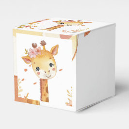Caja Para Regalos "Giraffe Gift Gift Cube Box"