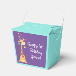 Caja Para Regalos Giraffe Kids Birthday Fiesta Cute