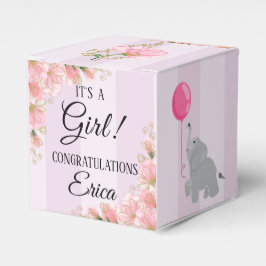 Caja Para Regalos Girl Baby Shower 2"w x 2"l x 2"h