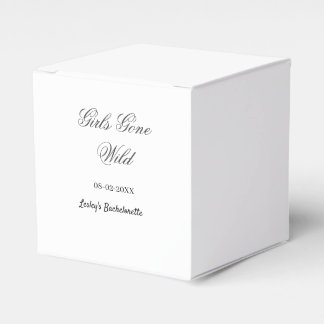 Caja Para Regalos Girls Gone wild Bachelorette party name date bride