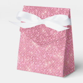 Caja Para Regalos Girly Pink Sparkle Glam