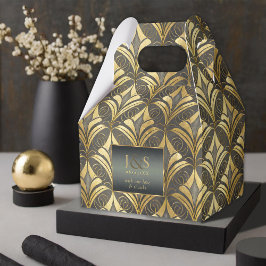 Caja Para Regalos Glam Art Deco Boda Gracias ID1033