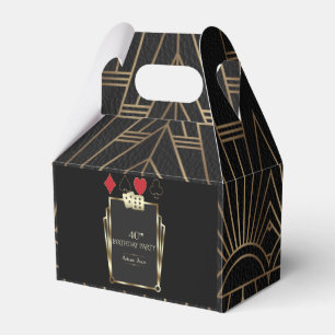 Caja Para Regalos Glam Casino Great 40th Poker Birthday