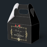 Caja Para Regalos Glam Vegas Casino Royale 40 cumpleaños Gracias<br><div class="desc">¡CUALQUIER EDAD! Diseño Royal, Vintage Gran Gatsby y Casino temática. Presenta un Gran Gatsby, una forma de estilo Hollywood Art Deco de los años 20, un estilo de estilo Hollywood de imitación real de oro fleur-de-lis, fuentes vintage, un par de dados, también, jugando conjuntos de cartas con bordes dorados. Utilice...</div>