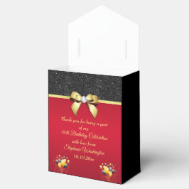 Caja Para Regalos Glamorosa, Romántica Elegancia Cumpleaños Gracias