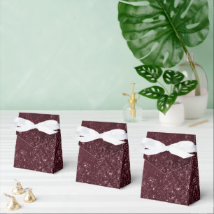Caja Para Regalos Glimmery Wine Grunge Sangria Bordeaux Damask
