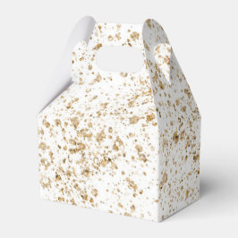 Caja Para Regalos Glitter dorado elegante y hermoso