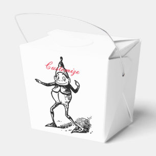 Caja Para Regalos Gnome Thunder_Cove de vacaciones de invierno